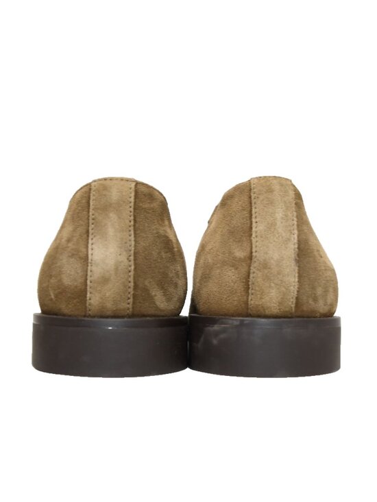 New! Bruno Magli RAGING Loafer SLIP-ON Tan Brown Suede Sz 9.5 M DD544 Made Italy main image 7